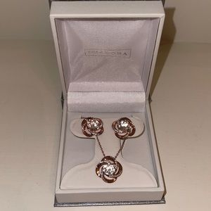 Miadora earrings + necklace